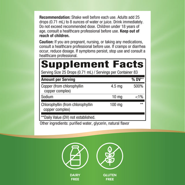 <{%MAIN4_10008%}>Nature's Way® | Chlorofresh Chlorophyll Drops