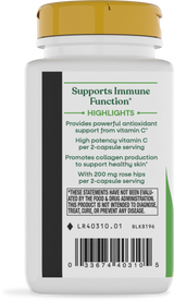 <{%360IMAGE2_40310%}>Nature's Way® | Vitamin C with Rose Hips - left side of pack