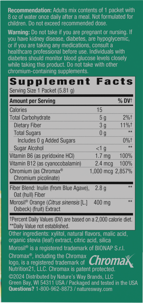 <{%360IMAGE1_14988%}>Nature's Way® | Weight Manager Drink Mix - right side of pack