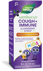 <{%PRIMARY_13315%}>Nature's Way® | Sambucus Kids Cough +♢ Immune* Elderberry Syrup, 4 fl oz (120 ml)