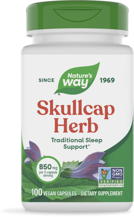 <{%PRIMARY_16900%}>Nature's Way® | Skullcap Herb, 100 capsules
