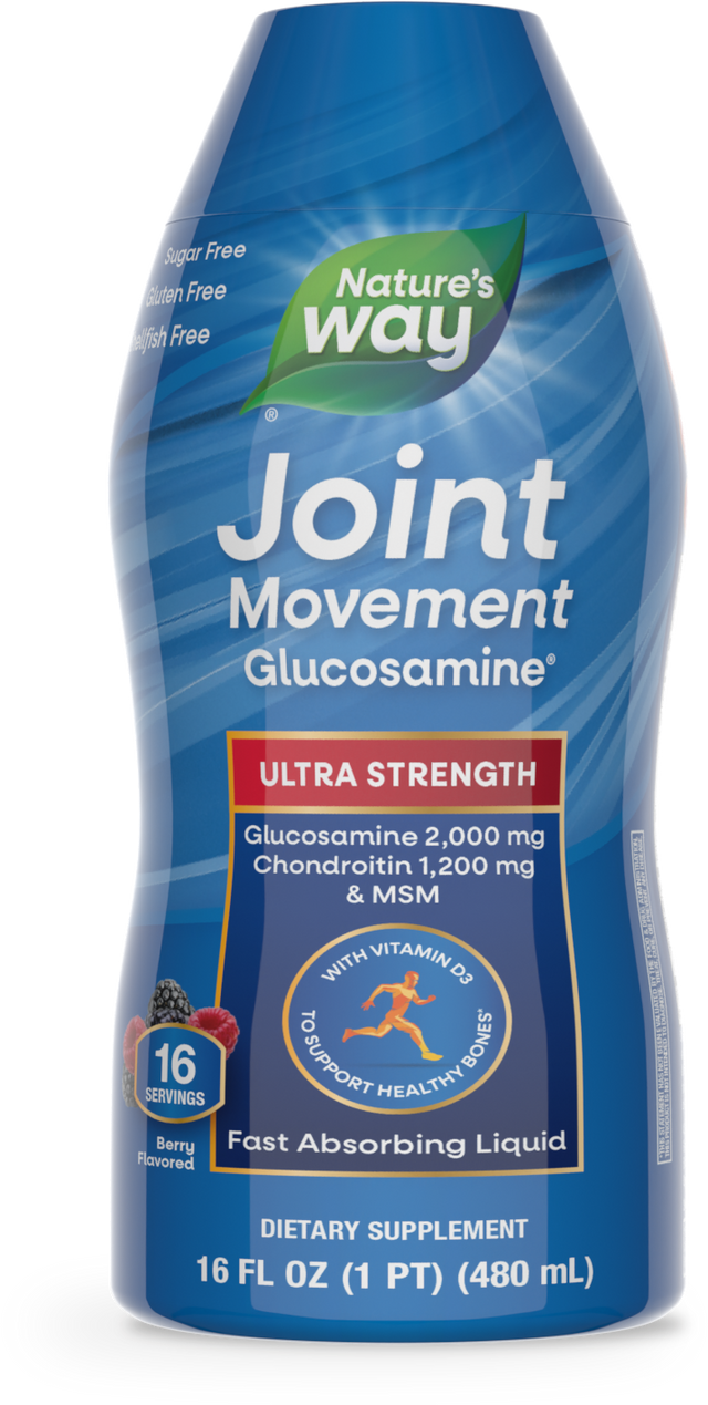 <{%PRIMARY_ST1394%}>Nature's Way® | Joint Movement Glucosamine, 16 fl oz (480 ml), Berry