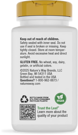 <{%360IMAGE3_16843%}>Nature's Way® | Riboflavin Vitamin B2 - back of pack