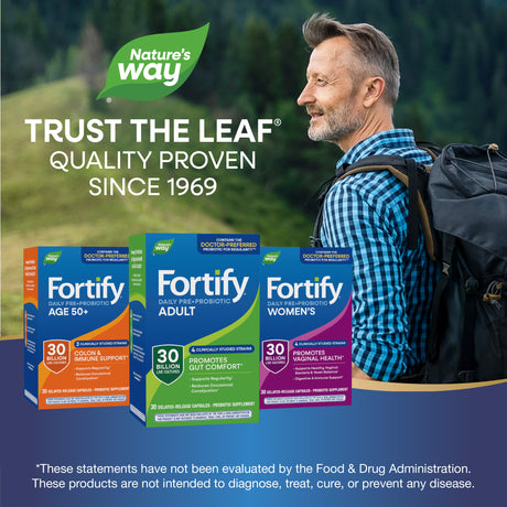 <{%MAIN5_10294%}>Nature's Way® | Fortify 30 Billion Daily Probiotic