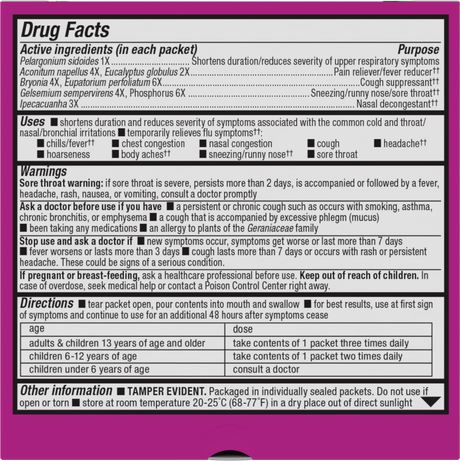 <{%360IMAGE1_15349%}>Nature's Way® | Umcka Cold&Flu Relief FastActives - back of pack