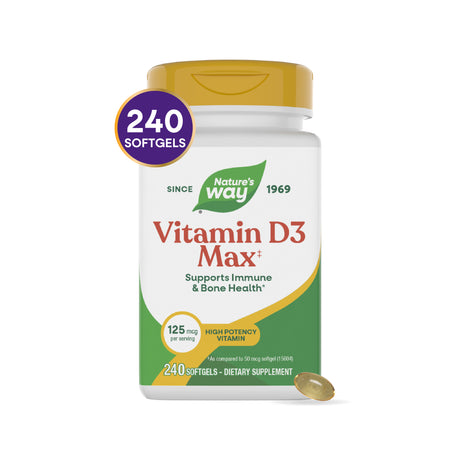 <{%MAIN6_15836%}>Nature's Way® | Vitamin D3 Max