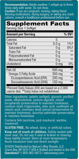 <{%360IMAGE1_15688%}>Nature's Way® | Super Fisol Fish Oil - right side of pack