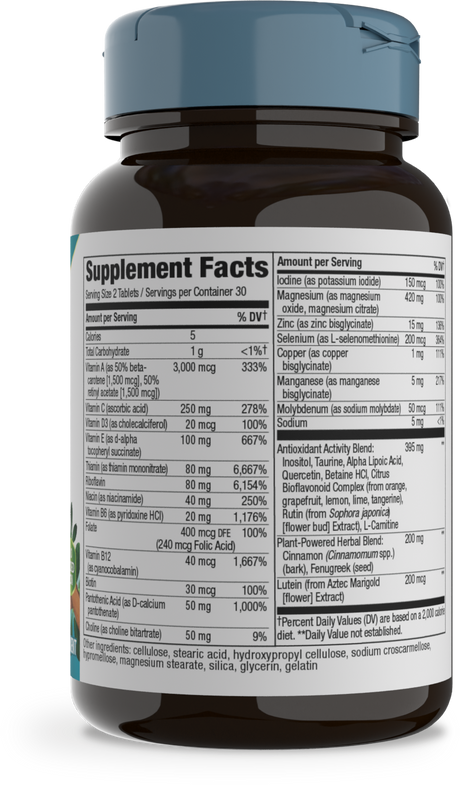 <{%360IMAGE4_14923%}>Nature's Way® | Completia Diabetic - right side of pack
