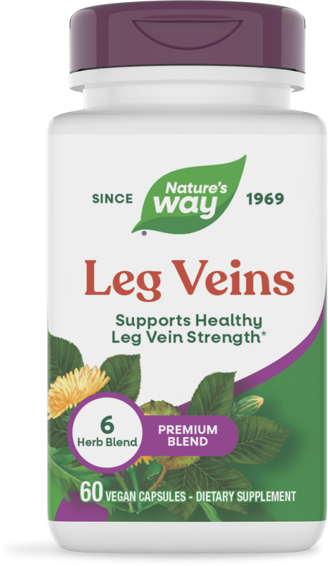 <{%PRIMARY_79270%}>Nature's Way® | Leg Veins Premium Blend, 60 capsules