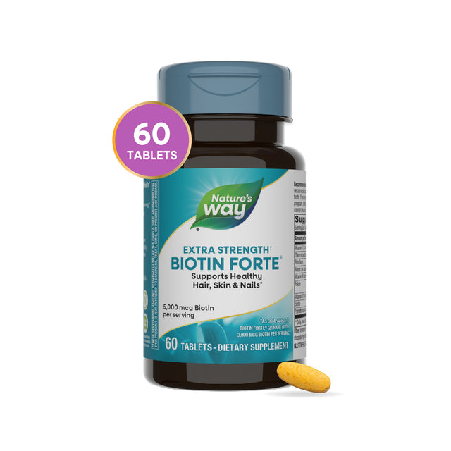 <{%MAIN6_214010%}>Nature's Way® | Biotin Forte Extra Strength