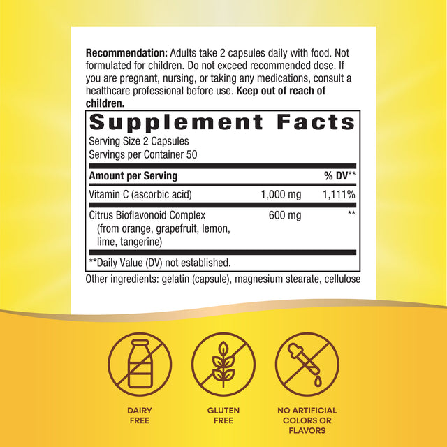 <{%MAIN4_40330%}>Nature's Way® | Vitamin C with Bioflavonoids