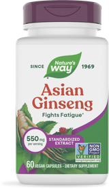 <{%PRIMARY_61700%}>Nature's Way® | Asian Ginseng Standardized Extract, 60 capsules