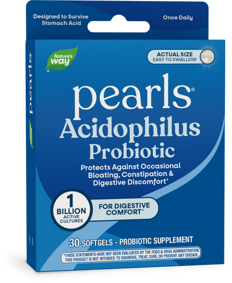 <{%PRIMARY_04293%}>Nature's Way® | Probiotic Pearls Acidophilus, 30 softgels