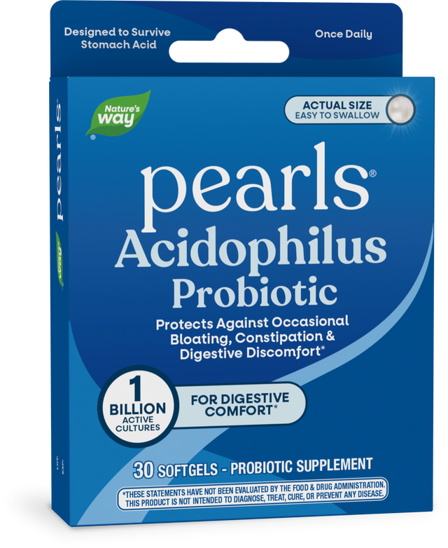 <{%PRIMARY_04293%}>Nature's Way® | Probiotic Pearls Acidophilus, 30 softgels