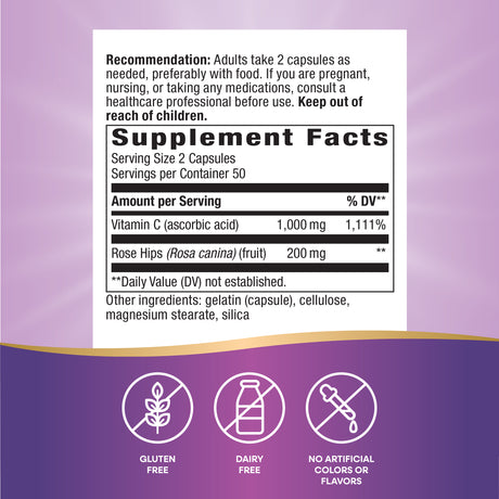 <{%MAIN4_40310%}>Nature's Way® | Vitamin C with Rose Hips