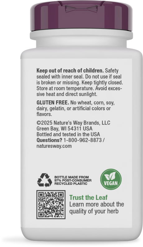 <{%360IMAGE3_63000%}>Nature's Way® | St. John's Wort - back of pack