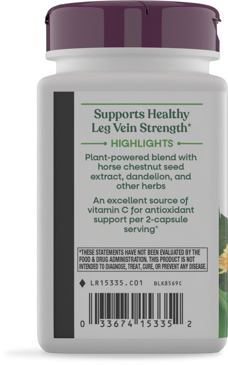 <{%360IMAGE6_15335%}>Nature's Way® | Leg Veins Premium Blend - left side of pack