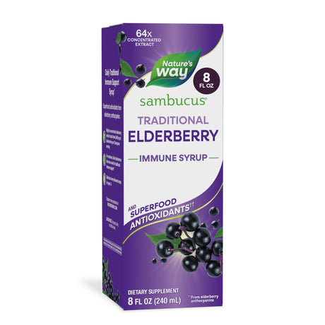 <{%MAIN8_15332%}>Nature's Way® | Sambucus Traditional Elderberry Immune Syrup