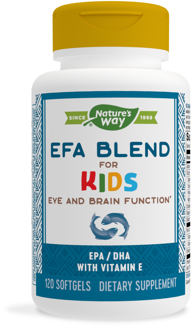 <{%PRIMARY_14181%}>Nature's Way® | EFA Blend for Kids, 120 softgels