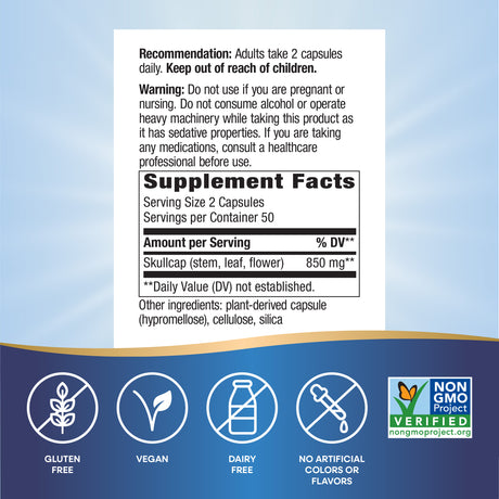 <{%MAIN4_16900%}>Nature's Way® | Skullcap Herb