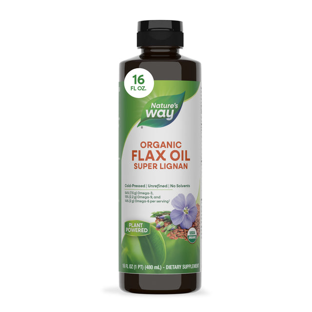 <{%MAIN6_15428%}>Nature's Way® | Organic Flax Oil Super Lignan