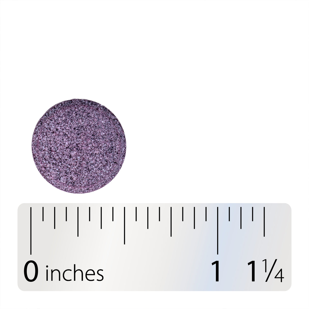 <{%360IMAGE4_14001%}>Nature's Way® | Sambucus Elderberry Immune Lozenge - Lozenge and ruler