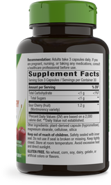 <{%360IMAGE1_56445%}>Nature's Way® | Tart Cherry Ultra Capsules - right side of pack