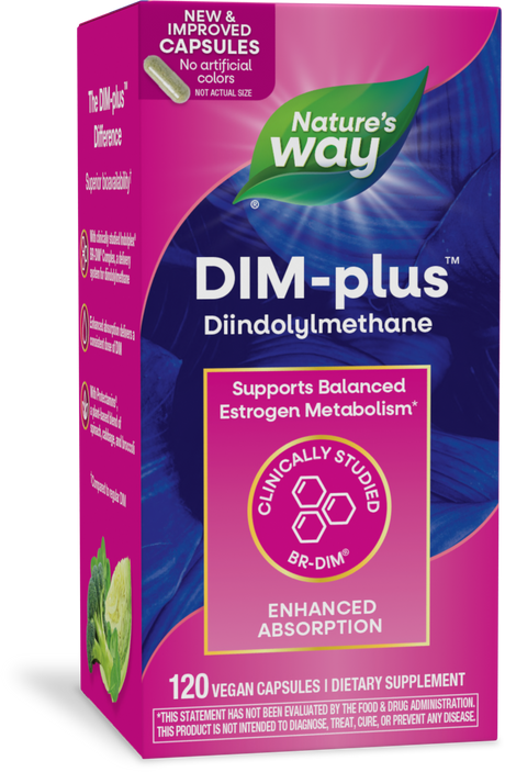 <{%PRIMARY_14850%}>Nature's Way® | DIM-Plus, 120 capsules