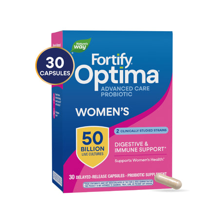 <{%MAIN6_10336%}>Nature's Way® | Fortify Optima Women's Advanced Care Probiotic