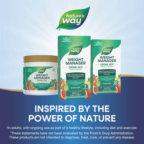 <{%MAIN9_14984%}>Nature's Way® | Weight Manager Drink Mix