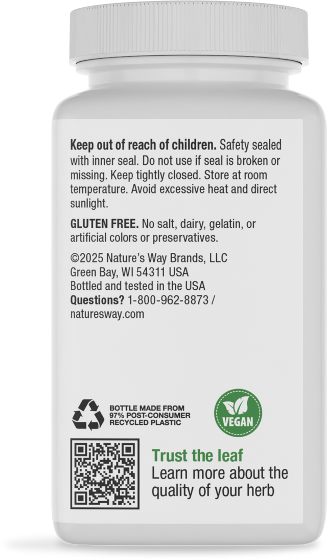 <{%360IMAGE3_09101%}>Nature's Way® | DGL Ultra - back of pack