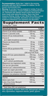 <{%360IMAGE1_60038%}>Nature's Way® | Alpha Betic Multivitamin - right side of pack