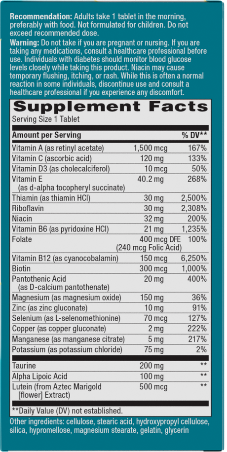 <{%360IMAGE1_60038%}>Nature's Way® | Alpha Betic Multivitamin - right side of pack