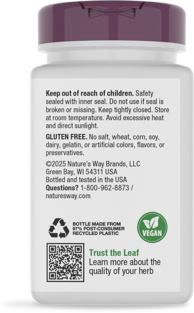 <{%360IMAGE3_15353%}>Nature's Way® | Black Cohosh - back of pack