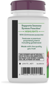 <{%360IMAGE6_415%}>Nature's Way® | Echinacea Goldenseal Premium Blend - left side of pack