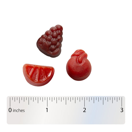 <{%360IMAGE3_15895%}>Nature's Way® | Alive! Premium Men's Gummy Multivitamin - Gummy and ruler