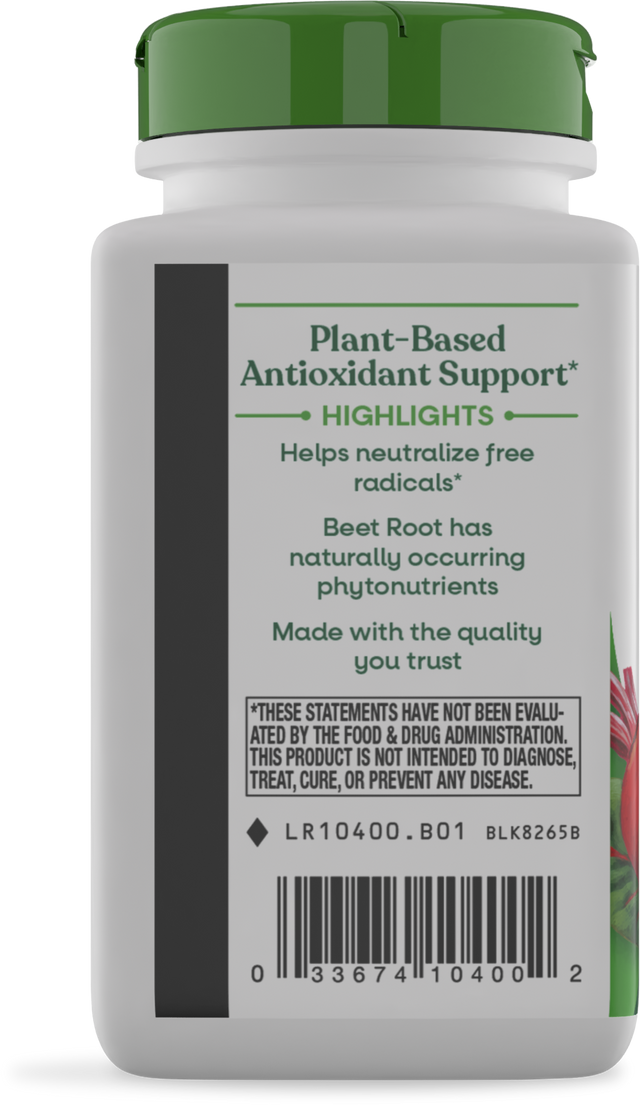 <{%360IMAGE2_10400%}>Nature's Way® | Beet Root - left side of pack
