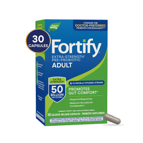 <{%MAIN6_10673%}>Nature's Way® | Fortify Adult Daily Pre+Probiotic