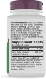 <{%360IMAGE1_6793%}>Nature's Way® | Garlicin Cardio - right side of pack