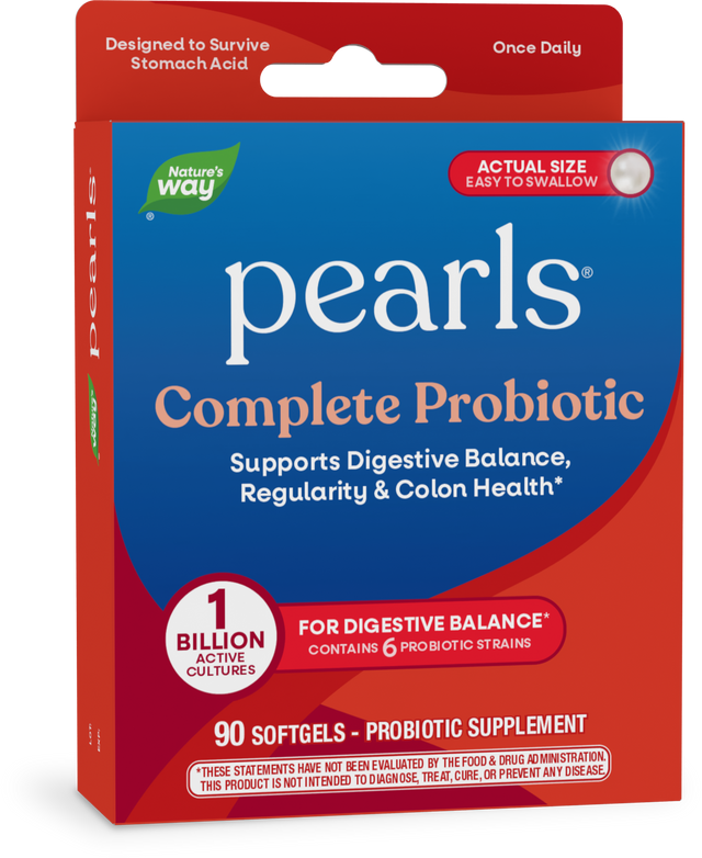 <{%PRIMARY_04369%}>Nature's Way® | Pearls Complete Probiotic, 90 softgels