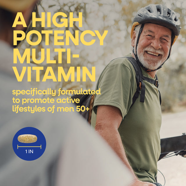 <{%MAIN8_13940%}>Nature's Way® | Alive! Men's 50+ Ultra Multivitamin
