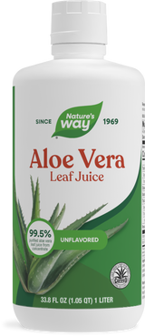 <{%PRIMARY_14280%}>Nature's Way® | Aloe Vera Leaf Juice, 33.8 fl oz (1 l)