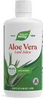 <{%PRIMARY_14280%}>Nature's Way® | Aloe Vera Leaf Juice, 33.8 fl oz (1 l)