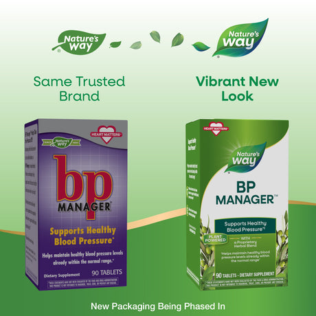 <{%MAIN1_02869%}>Nature's Way® | BP Manager - package updates old to new