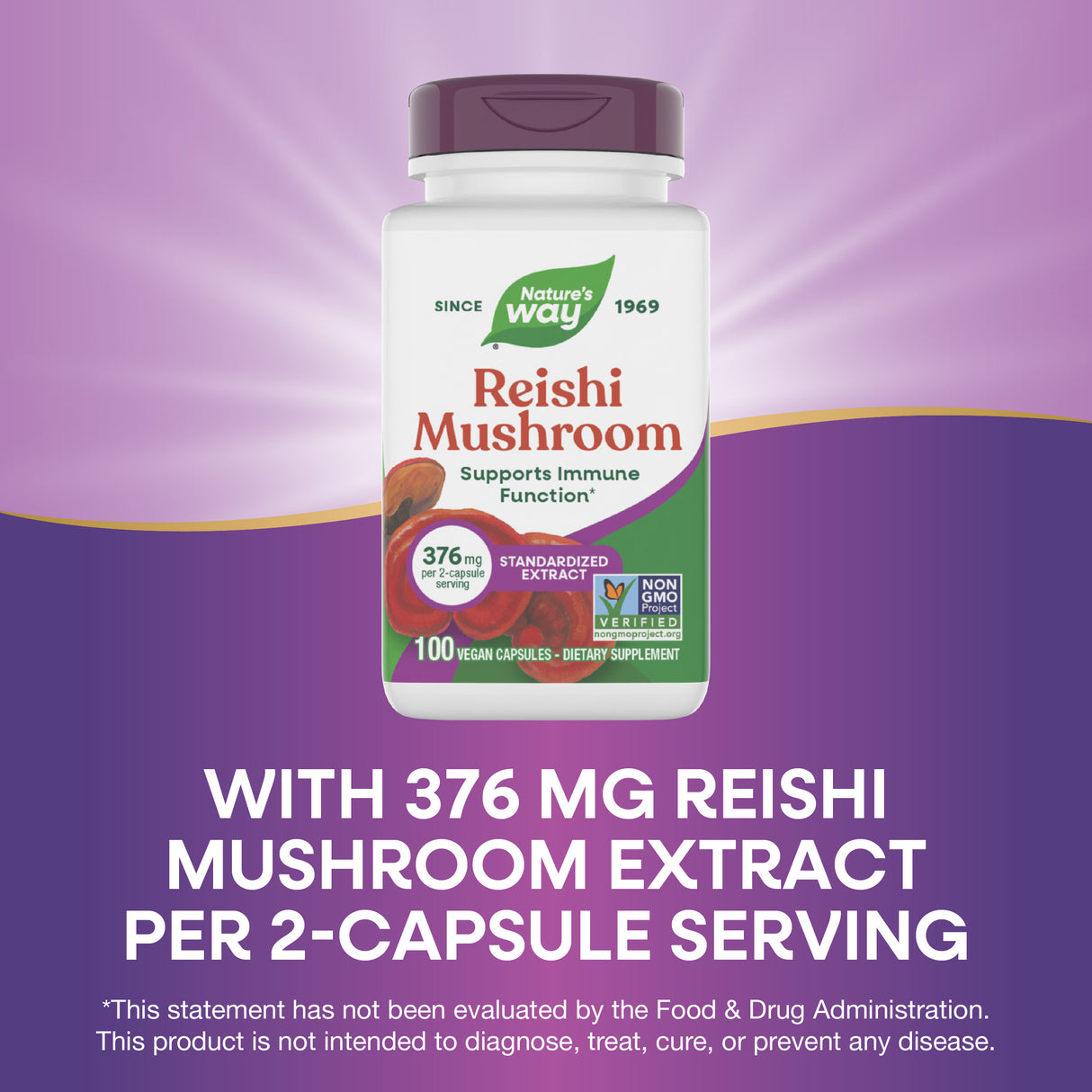 <{%MAIN3_62700%}>Nature's Way® | Reishi Mushroom Standardized Extract