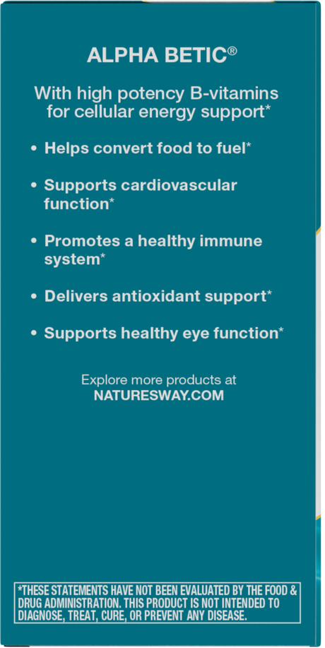 <{%360IMAGE3_60038%}>Nature's Way® | Alpha Betic Multivitamin - left side of pack