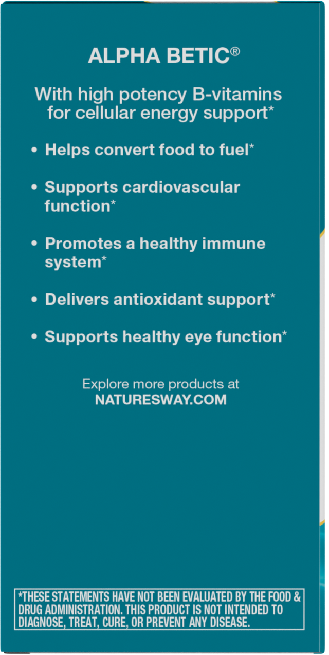 <{%360IMAGE3_60038%}>Nature's Way® | Alpha Betic Multivitamin - left side of pack