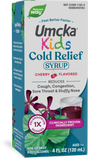 <{%PRIMARY_60165%}>Nature's Way® | Umcka Kids Cold Relief Syrup, 4 fl oz (120 ml), Cherry