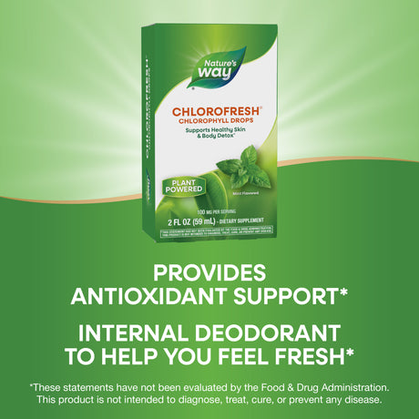 <{%MAIN3_10008%}>Nature's Way® | Chlorofresh Chlorophyll Drops