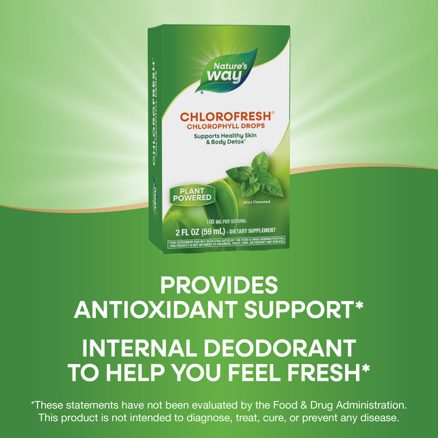 <{%MAIN3_10008%}>Nature's Way® | Chlorofresh Chlorophyll Drops